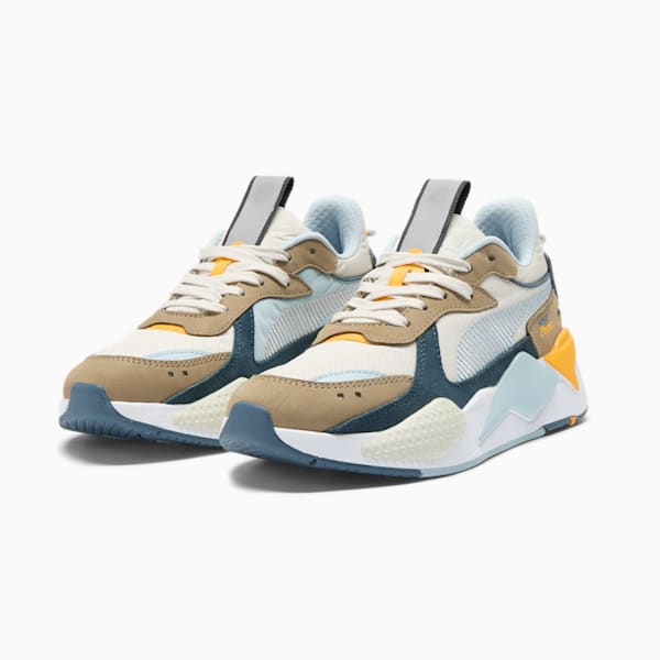 Tenis RS-X NYC Long Run para mujer, Alpine Snow-Oak Branch-Gray Skies, extralarge