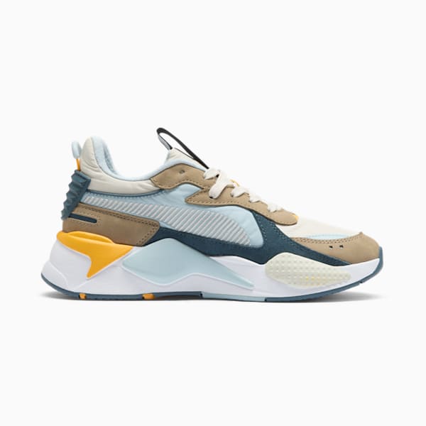 RS-X NYC Women's Sneakers, Alpine Snow-Oak Branch-Gray Skies, extralarge