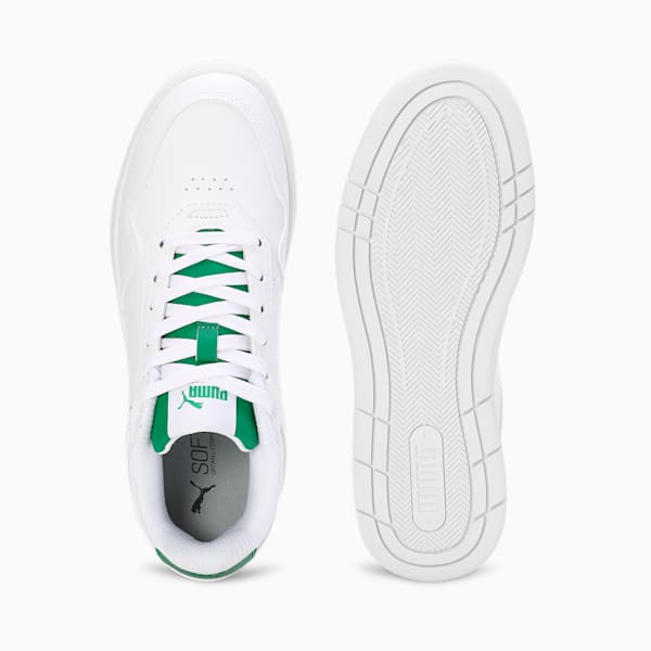 Court Classic Women's Sneakers, PUMA White-Archive Green, extralarge-IND