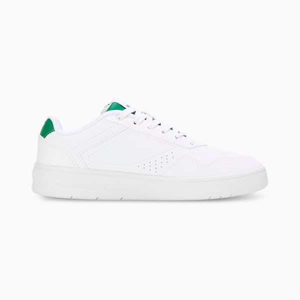 Court Classic Women's Sneakers, PUMA White-Archive Green, extralarge-IND