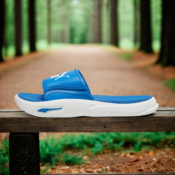 Softride Pro 24 Men's Slides, PUMA Team Royal-PUMA White, extralarge-IND