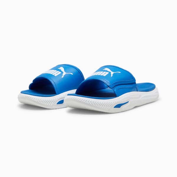 Softride Pro 24 Men's Slides, PUMA Team Royal-PUMA White, extralarge-IND