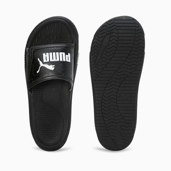 Softride Pro 24 Men's Slides, PUMA Black-PUMA White, extralarge-IND