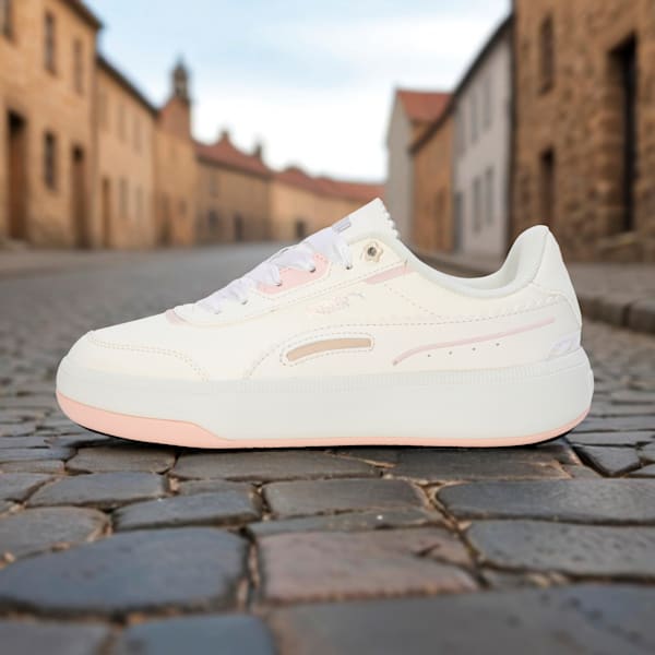 Tori Pixie Women's Sneakers, Pristine-Light Sand-Island Pink, extralarge-IND