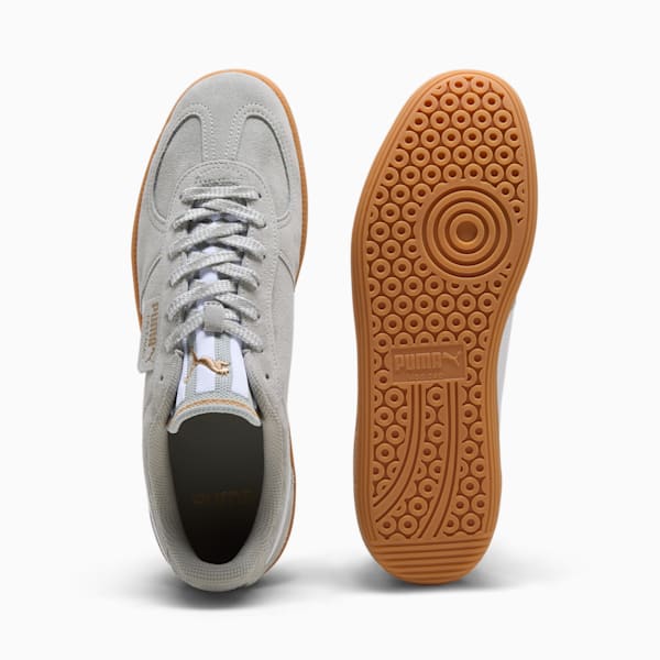 Sneakers Palermo Supertifo en daim Homme, Smokey Gray-PUMA White-PUMA Gold, extralarge
