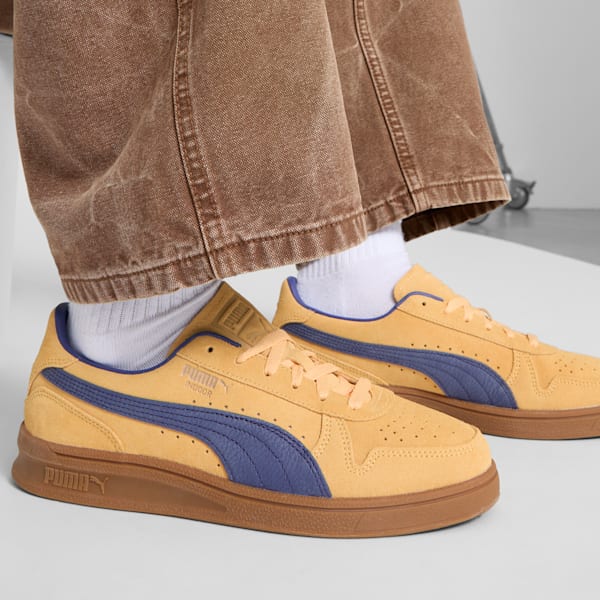 Tenis de deporte suaves para interiores, Almost Apricot-Blue Crystal, extralarge