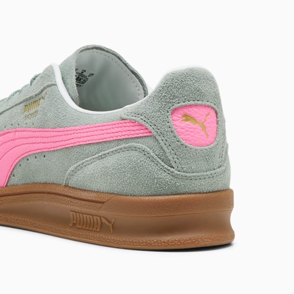 Indoor Soft Sneakers, Green Moon-Sun Struck, extralarge