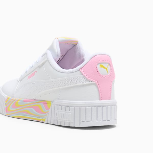 Sneakers Carina 2.0 Endless Summer Enfant, PUMA White-Pink Lilac-Lemon Meringue, extralarge