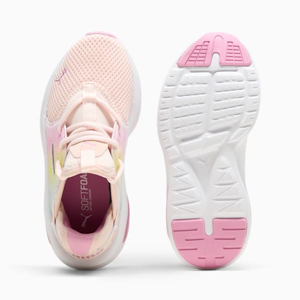 Softride Enzo Evo Sunset Fade Little Kids' Shoes, Island Pink-Mauved Out-PUMA White, extralarge