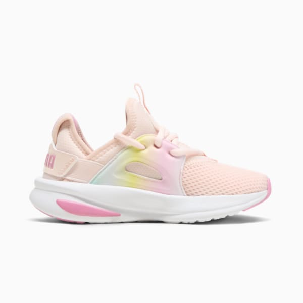 Softride Enzo Evo Sunset Fade Little Kids' Shoes, Island Pink-Mauved Out-PUMA White, extralarge