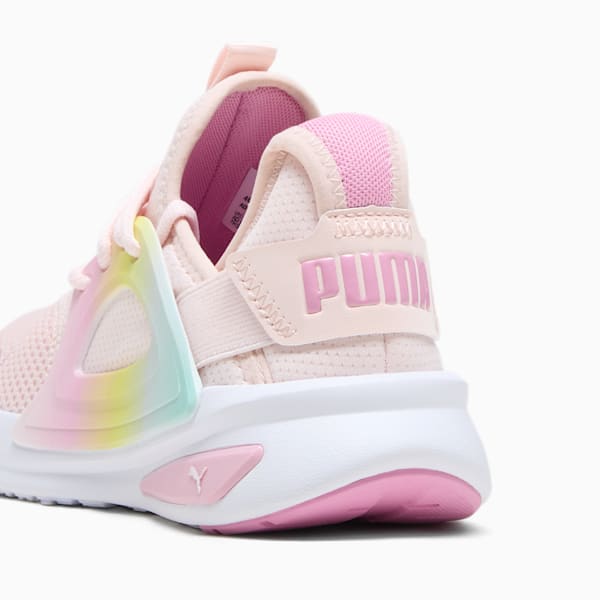 Softride Enzo Evo Sunset Fade Big Kids' Shoes, Island Pink-Mauved Out-PUMA White, extralarge