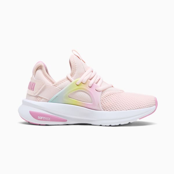 Zapatillas Softride Enzo Evo Sunset Fade Niño Grande, Island Pink-Mauved Out-PUMA White, extralarge
