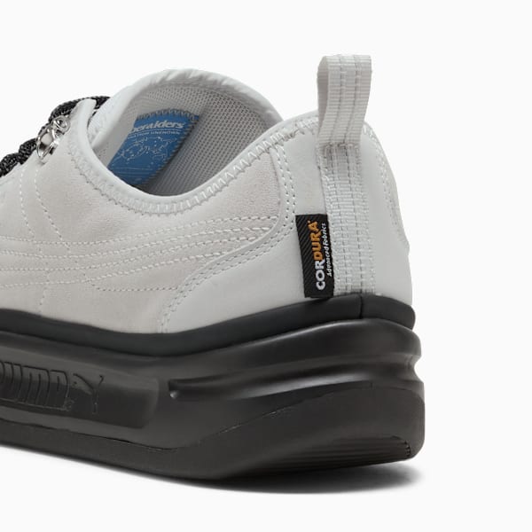 PUMA x LIBERAIDERS GV Special Suede Sneakers Unisex, Feather Gray-PUMA Black, extralarge