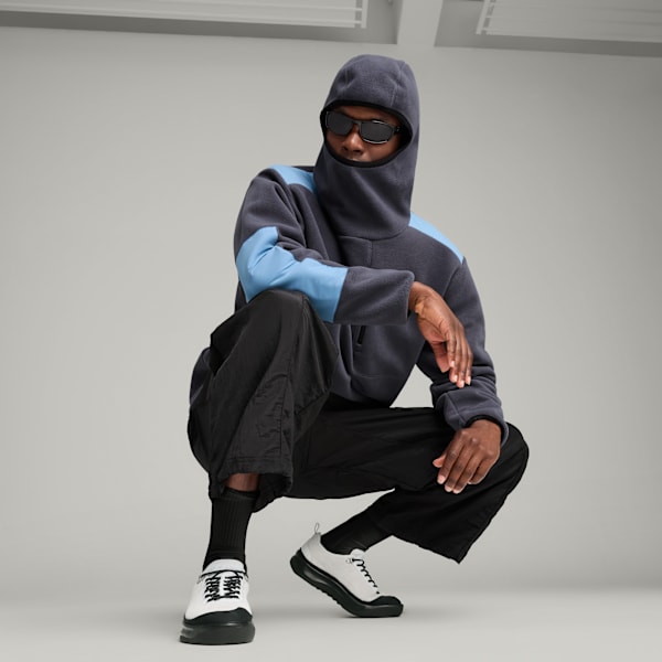 PUMA x LIBERAIDERS GV Special Suede Sneakers Unisex, Feather Gray-PUMA Black, extralarge