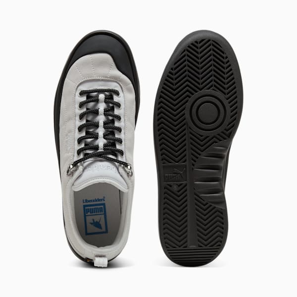 Tenis PUMA x LIBERAIDERS GV Special Gamuza, Feather Gray-PUMA Black, extralarge