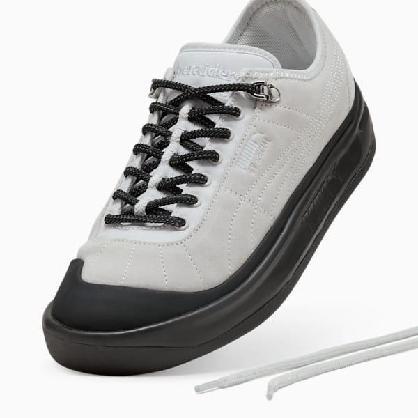 Tenis PUMA x LIBERAIDERS GV Special Gamuza, Feather Gray-PUMA Black, extralarge