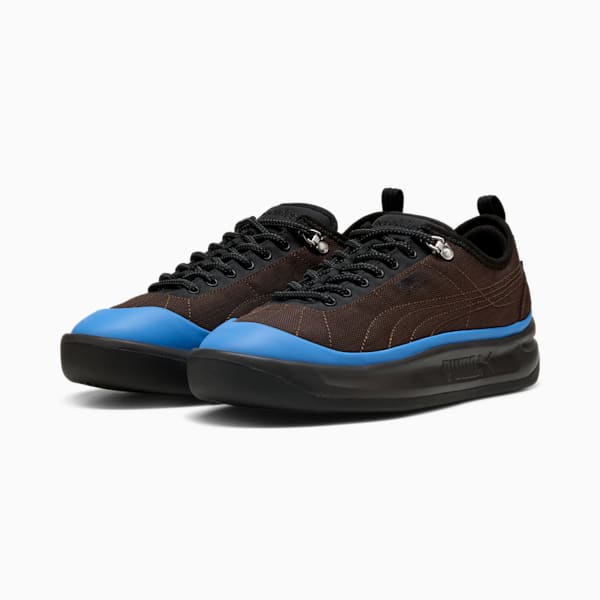 Tenis PUMA x LIBERAIDERS GV Special Cordura para hombre, Dark Chocolate-Cobalt Silver, extralarge