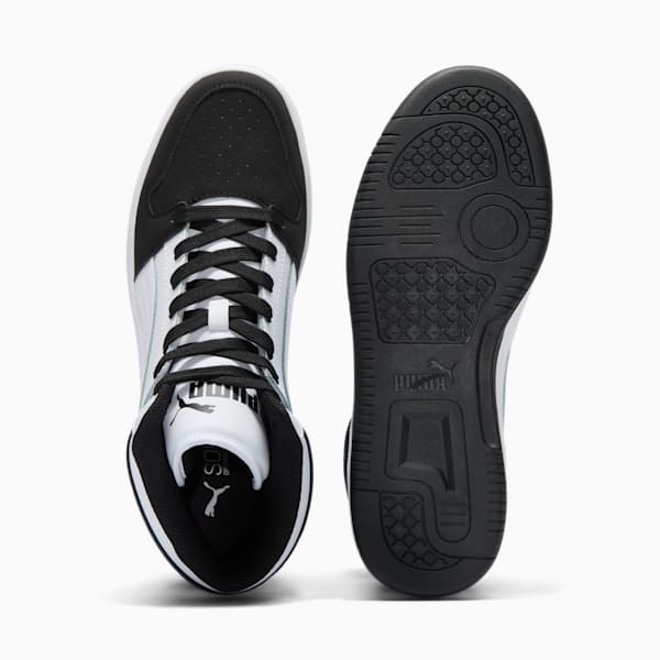 Rebound LayUp SL INK Men's Sneakers, PUMA White-PUMA Black, extralarge
