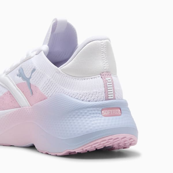 SOFTRIDE Mayve Blurry Dreams Running Shoes Youth, PUMA White-Rose Mauve, extralarge