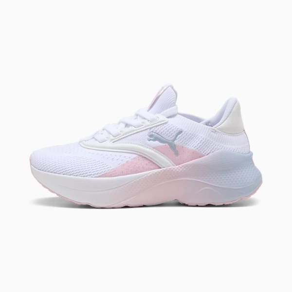 SOFTRIDE Mayve Blurry Dreams Running Shoes Youth, PUMA White-Rose Mauve, extralarge