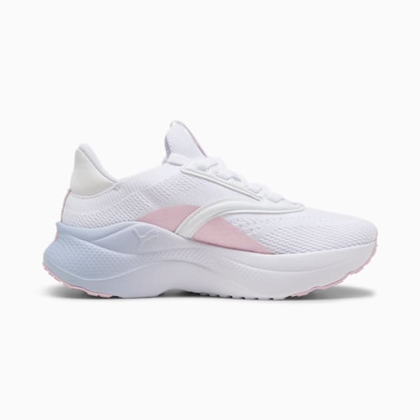 SOFTRIDE Mayve Blurry Dreams Running Shoes Youth, PUMA White-Rose Mauve, extralarge