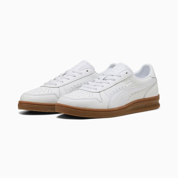 Tenis de cuero para interiores, PUMA White, extralarge