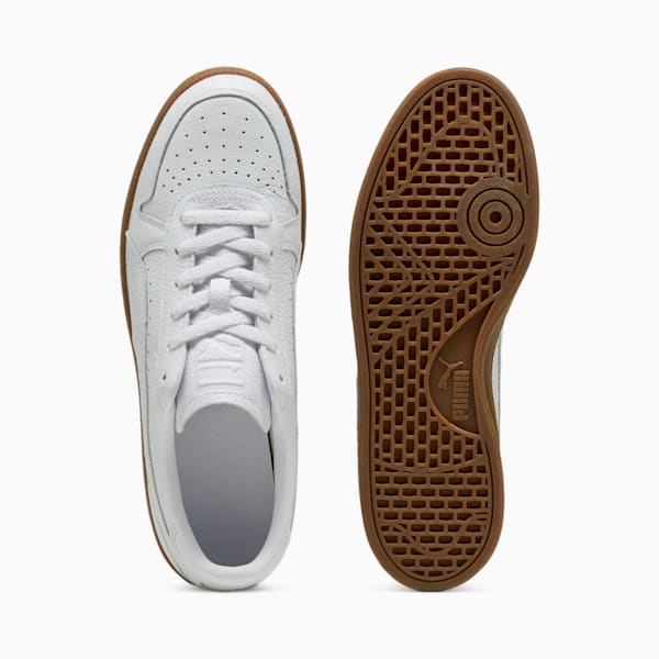Tenis de cuero para interiores, PUMA White, extralarge