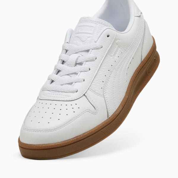 Tenis de cuero para interiores, PUMA White, extralarge