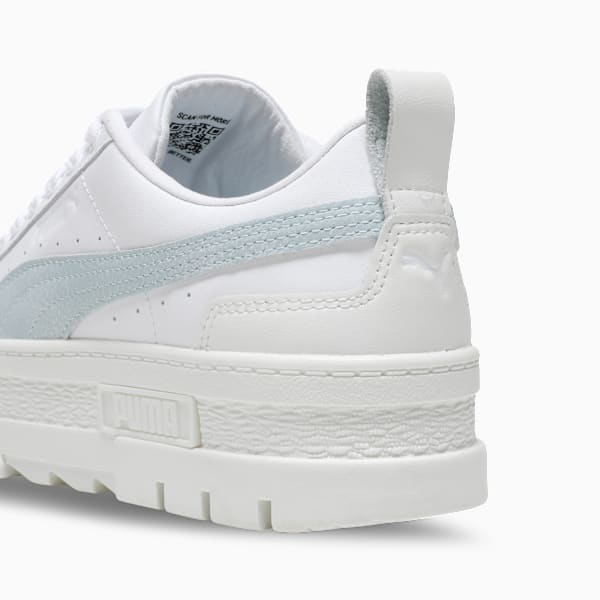 Mayze Lux Women's Sneakers, PUMA White-Sea Glass, extralarge-IND