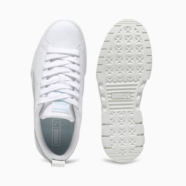 Mayze Lux Women's Sneakers, PUMA White-Sea Glass, extralarge-IND