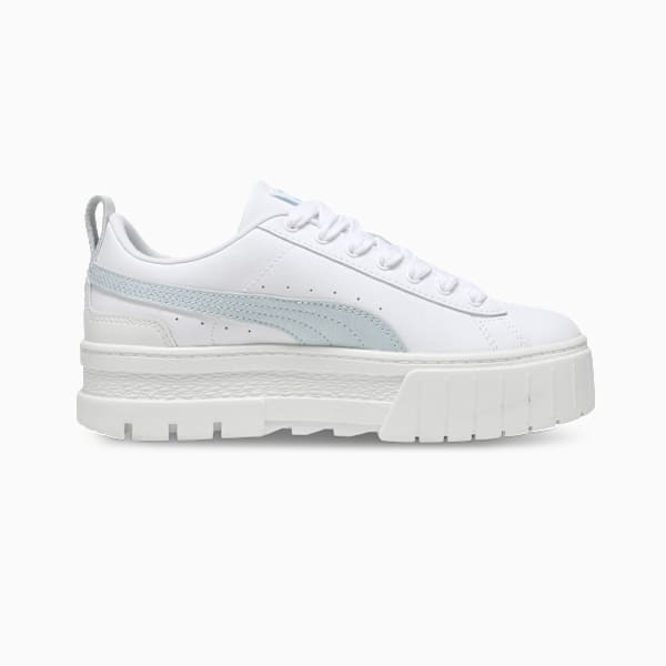 Mayze Lux Women's Sneakers, PUMA White-Sea Glass, extralarge-IND