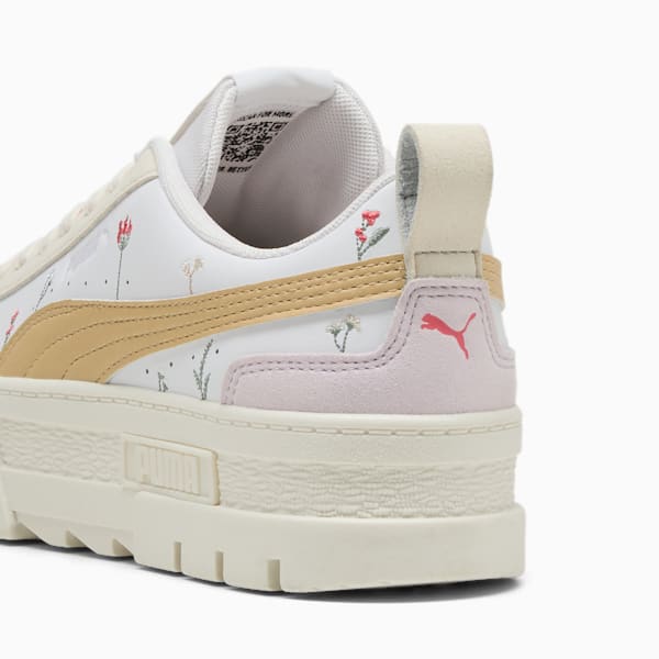 Tenis Mayze Secret Garden para mujer, PUMA White, extralarge