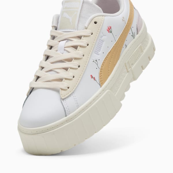 Tenis Mayze Secret Garden para mujer, PUMA White, extralarge