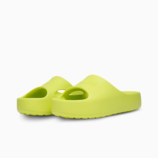 Shibusa Slides, Lime Sheen, extralarge-IND