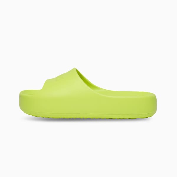 Shibusa Slides, Lime Sheen, extralarge-IND