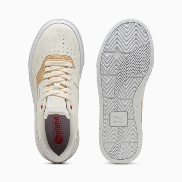 Tenis Cali Court Secret Garden para mujer, Warm White-PUMA White, extralarge