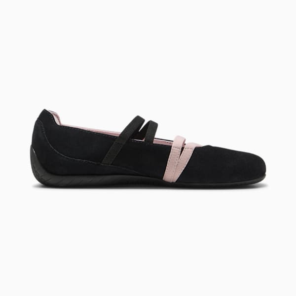 Tenis de gamuza para mujer Speedcat Ballet, PUMA Black-Mauve Mist, extralarge