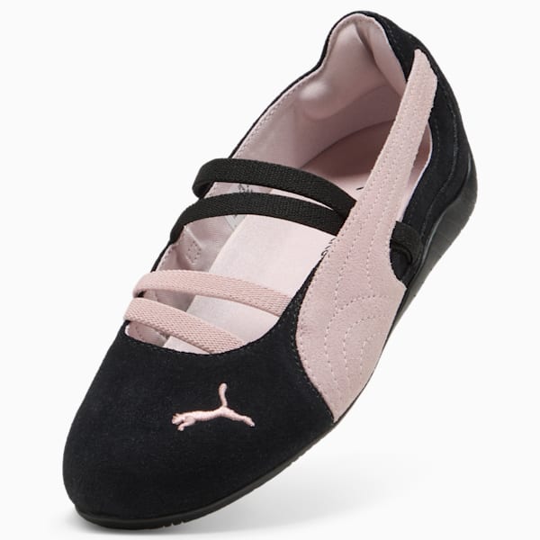 Speedcat Ballet Suede Women's Shoes, PUMA Black-Mauve Mist, extralarge