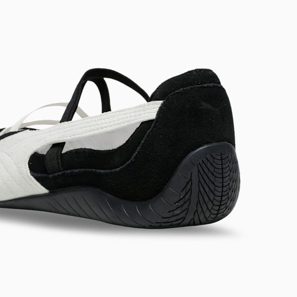 Speedcat Suede Ballet Women's Shoes, PUMA Black-PUMA White-Warm White, extralarge-IND