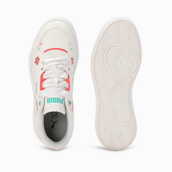 TORI Bubble Bloom Youth Shoes, Warm White-Mint-Salmon, extralarge-IND