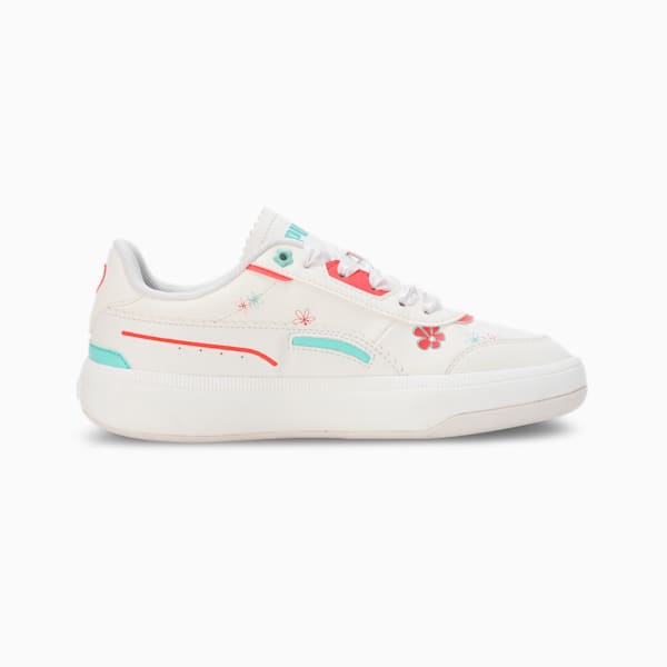 TORI Bubble Bloom Youth Shoes, Warm White-Mint-Salmon, extralarge-IND