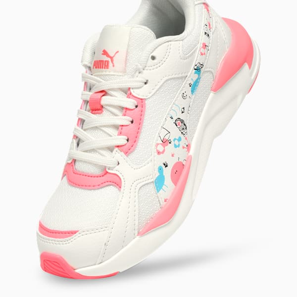 X- RAY Zinggo Youth Shoes, Creamy Vanilla-Passionfruit-Team Aqua, extralarge-IND