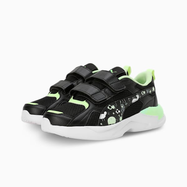 X- RAY Zinggo Kid's Shoes, PUMA Black-Fizzy Apple-PUMA White, extralarge-IND