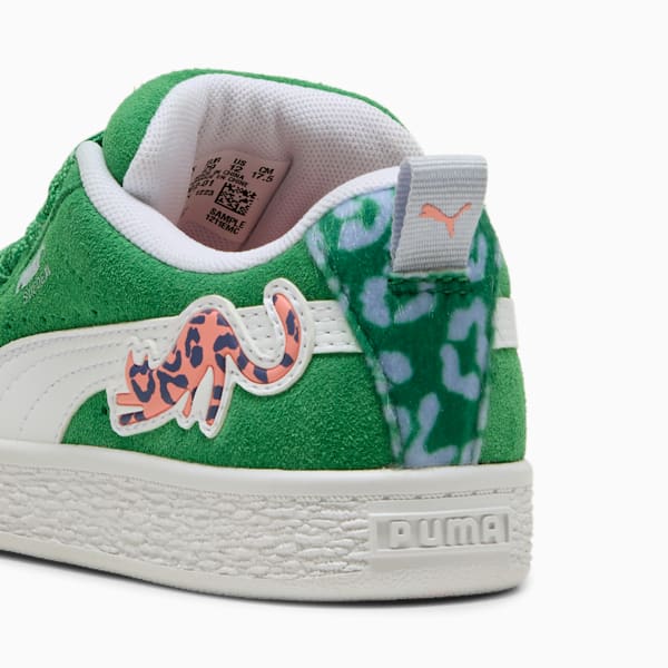 Tenis Suede XL Cats Club para niños, Archive Green-PUMA White, extralarge