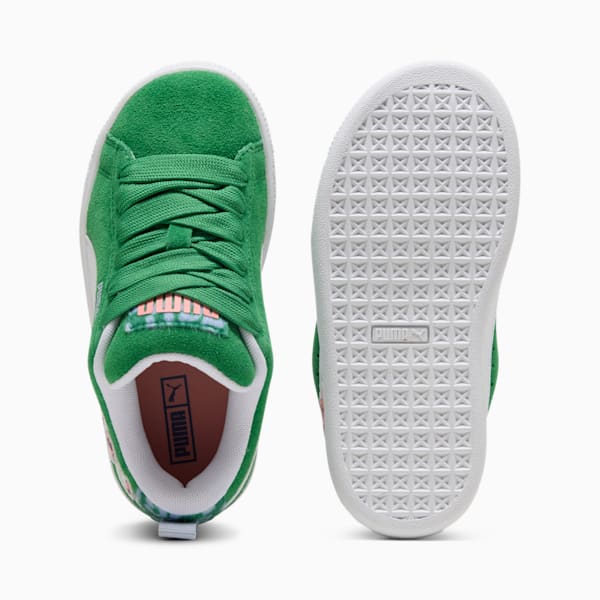 Tenis Suede XL Cats Club para niños, Archive Green-PUMA White, extralarge