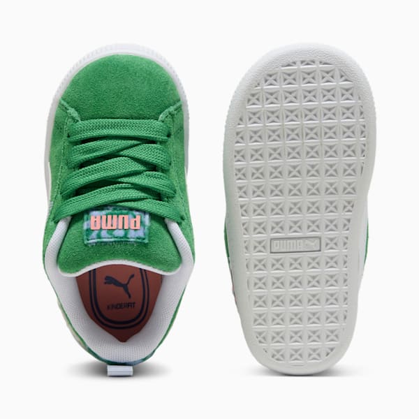 Tenis Suede XL Cats Club para niños, Archive Green-PUMA White, extralarge