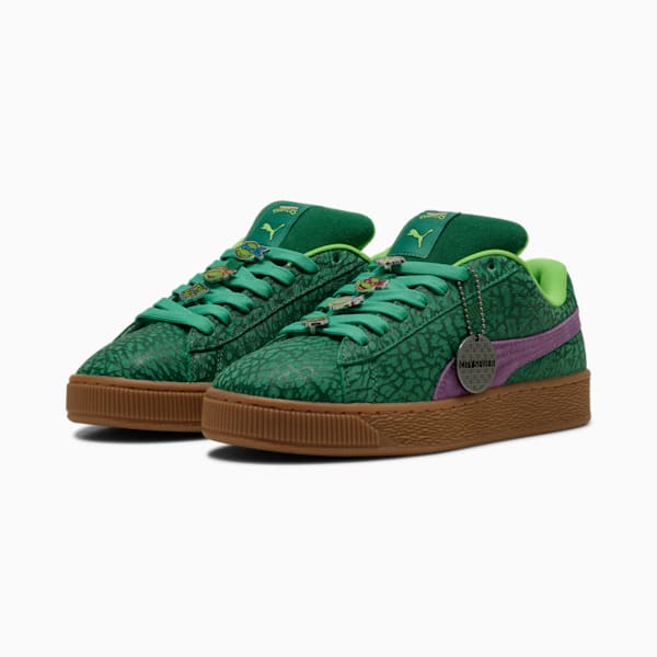 Tenis PUMA x TORTUGAS NINJA Suede XL, Vine-Gum, extralarge