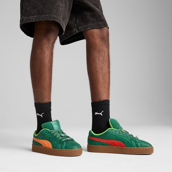 Tenis PUMA x TORTUGAS NINJA Suede XL, Vine-Gum, extralarge