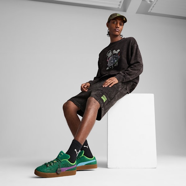 Tenis PUMA x TORTUGAS NINJA Suede XL, Vine-Gum, extralarge
