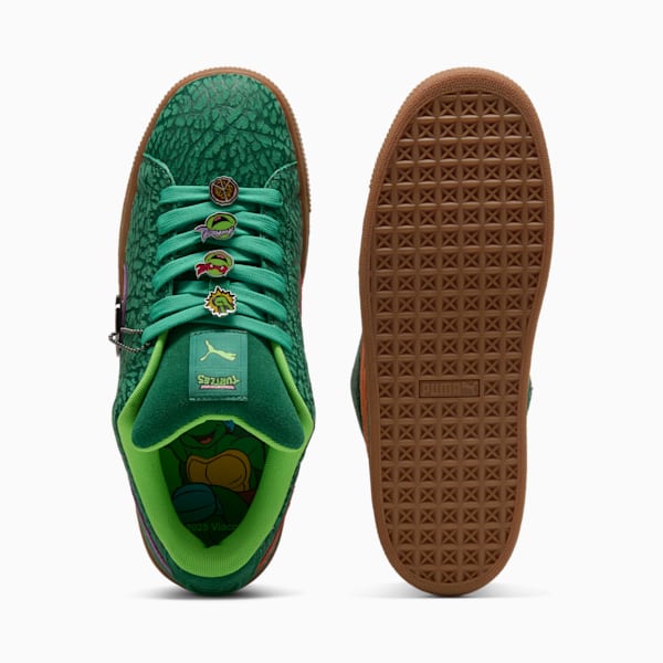 Tenis PUMA x TORTUGAS NINJA Suede XL, Vine-Gum, extralarge